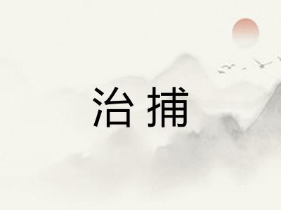 治捕