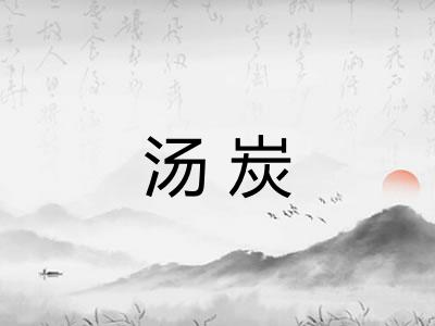 汤炭