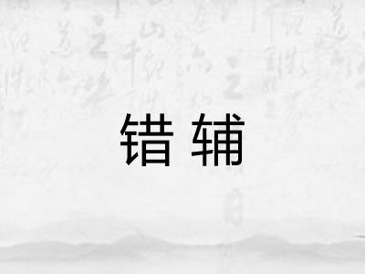 错辅
