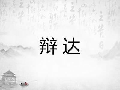 辩达