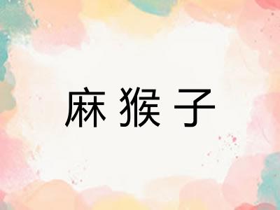 麻猴子