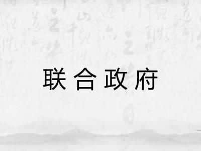 联合政府